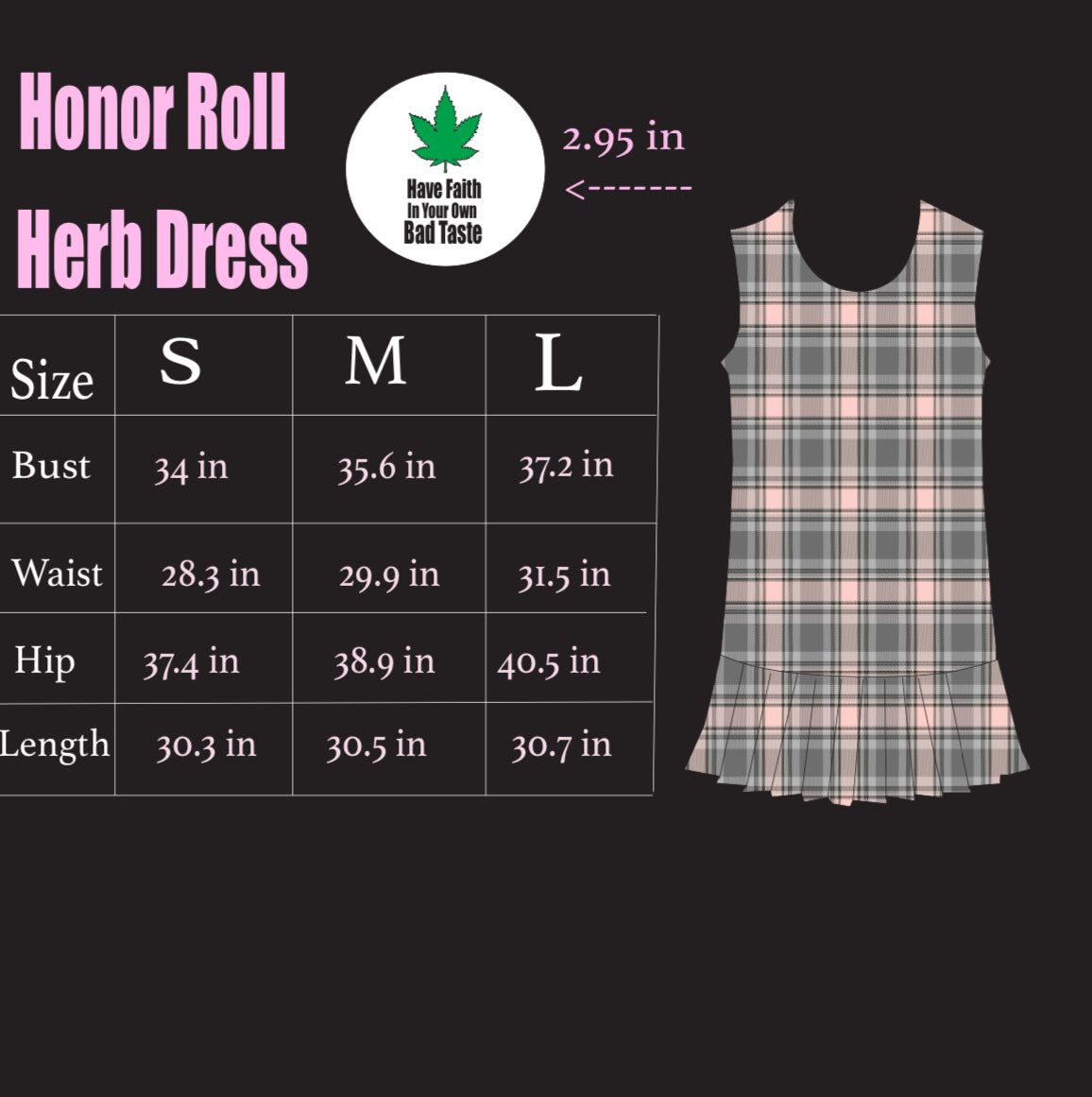 Honor Roll Herb Dress ☘︎𖠞