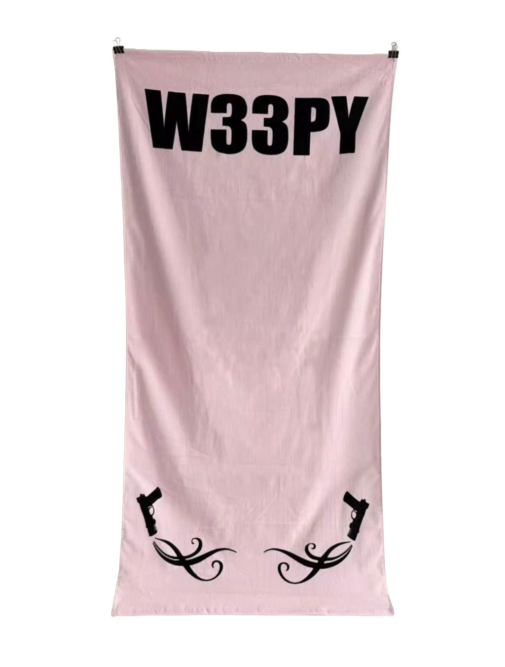 Pink Glock Towel ᡕᠵデᡁ᠊╾━