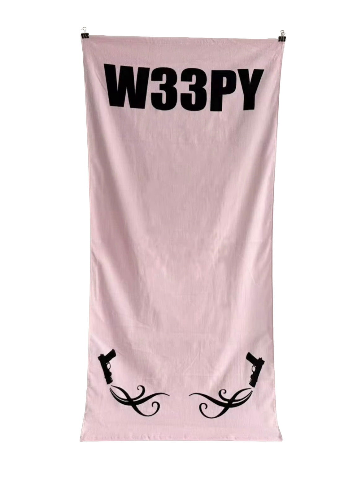 Pink Glock Towel ᡕᠵデᡁ᠊╾━