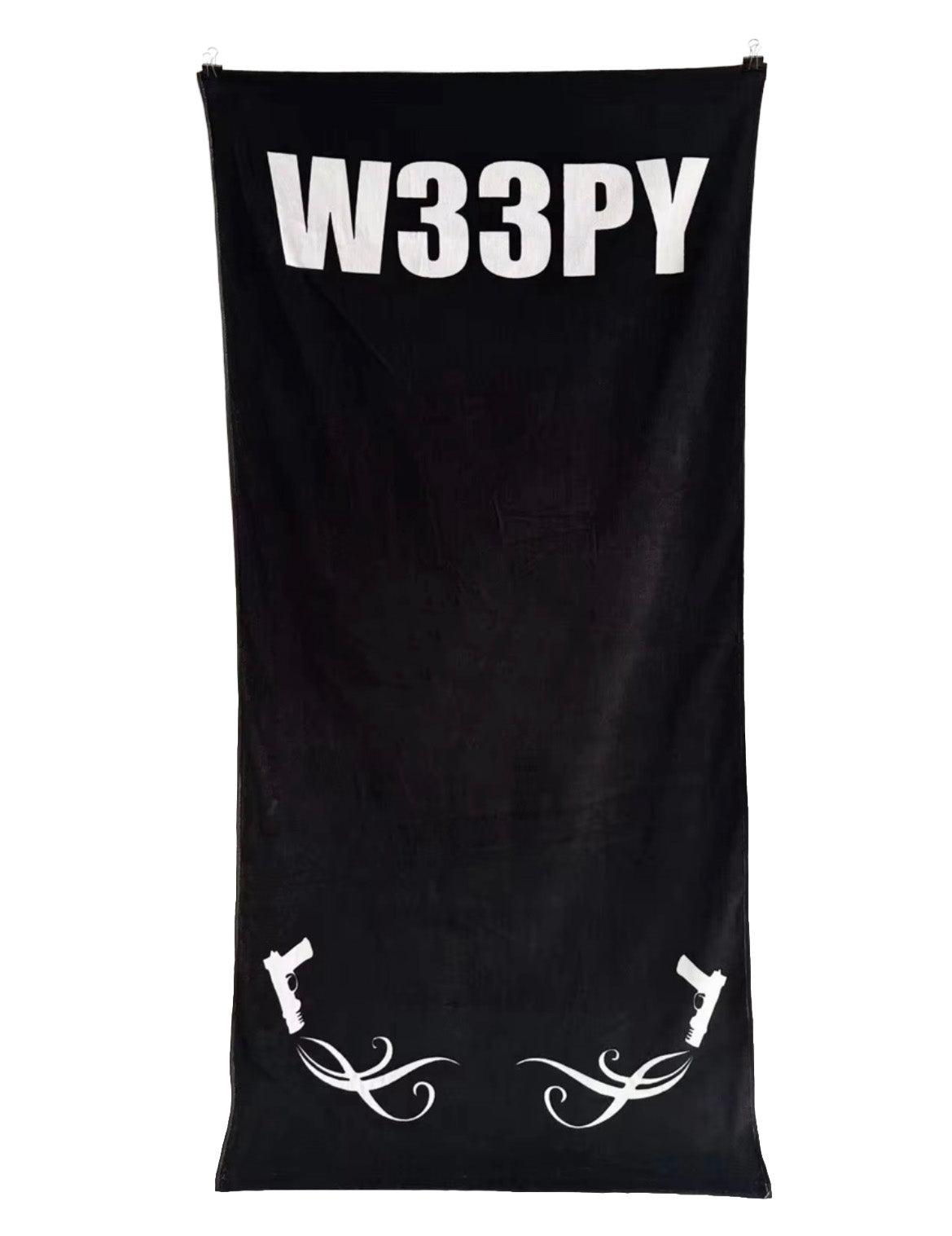 Black Glock Towel ᡕᠵデᡁ᠊╾━
