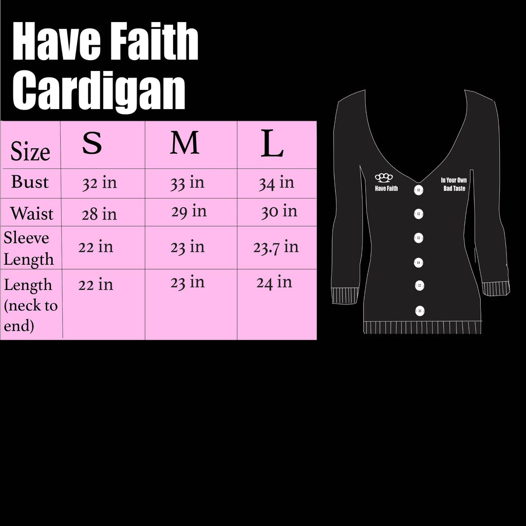 Have Faith Cardigan ♀