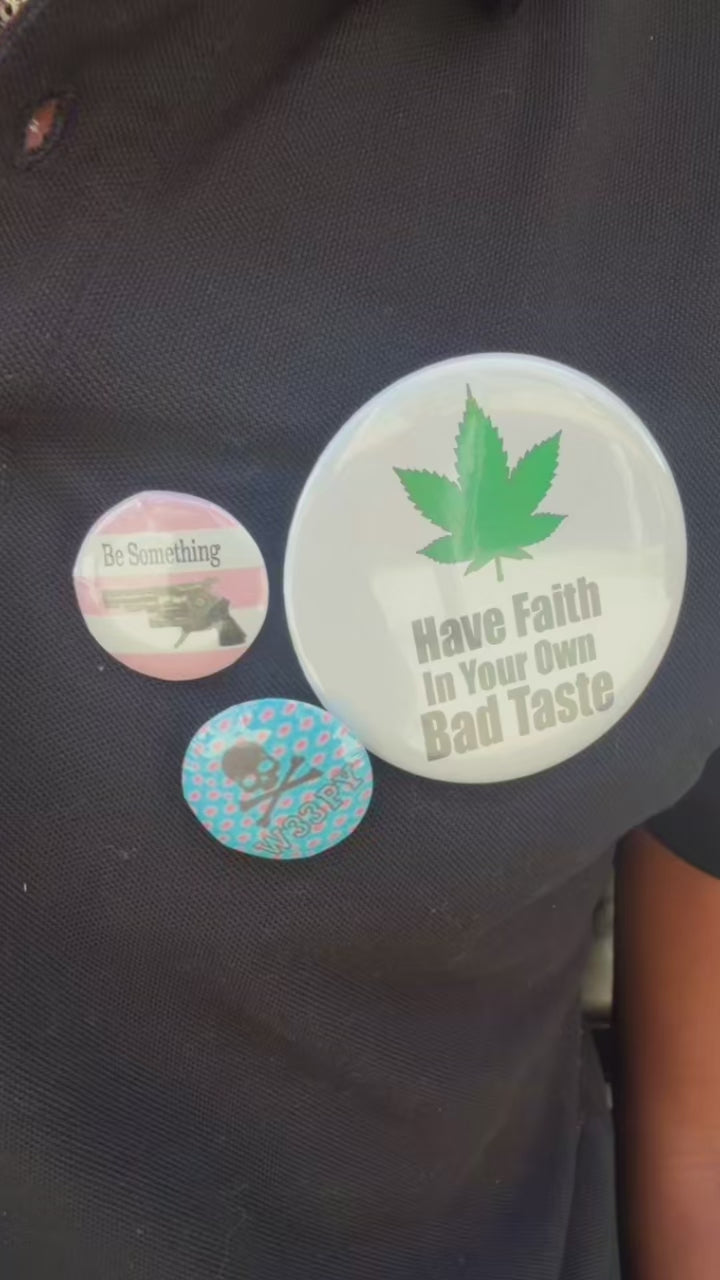 Have Faith Button Pin ᝰ ▬▬